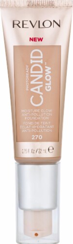 Revlon 270 Medium Beige PhotoReady Candid Glow™ Foundation Perspective: front