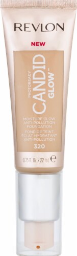 Revlon Photo Ready Candid Moist Glow™- 320 Tawny Foundation Perspective: front