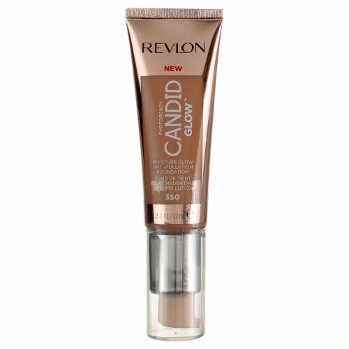 Revlon 350 Natural Tan PhotoReady Candid Glow™ Foundation Perspective: front