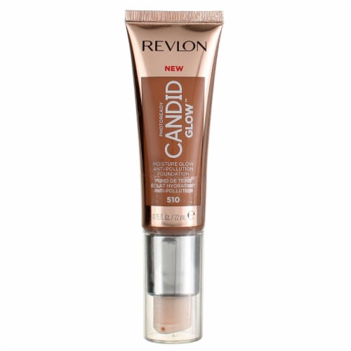 Revlon 510 Cappuccino PhotoReady Candid Glow™ Foundation Perspective: front