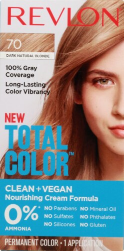 Revlon Total Color 70 Dark Natural Blonde Permanent Hair Color Kit, 1 ct -  King Soopers