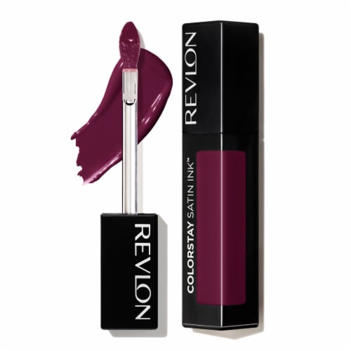 Revlon Black Cherry ColorStay Satin Ink Liquid Lipcolor Perspective: front