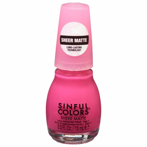 Sinful Colors® Nail Polish Hot Pink Tights - 0.5 Ounces Perspective: front