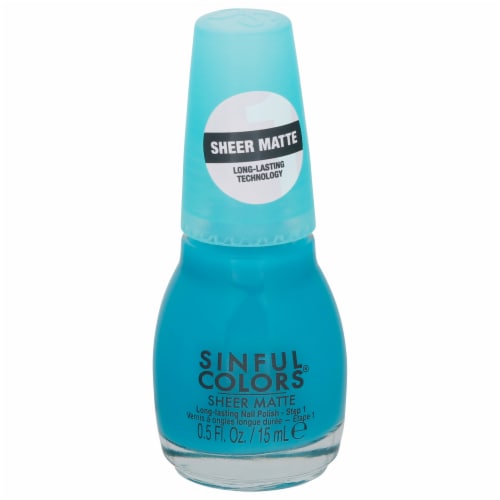 Sinful Colors Nail Polish - Turnt Quoise Perspective: front