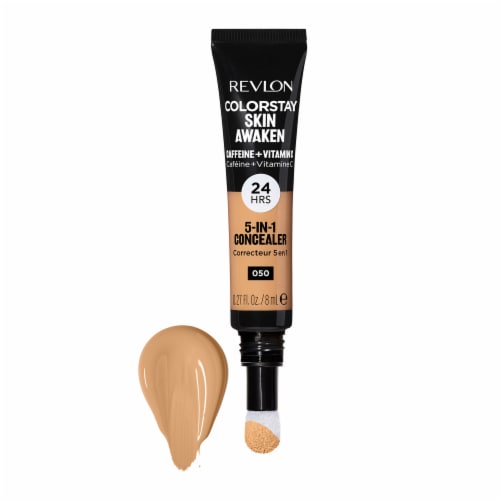 Revlon® ColorStay™ 050 Medium Deep Skin Awaken 5-in-1 Concealer Perspective: front