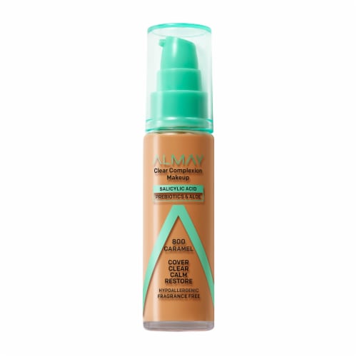 Almay Clear Complexion™ 800 Caramel Foundation Perspective: front