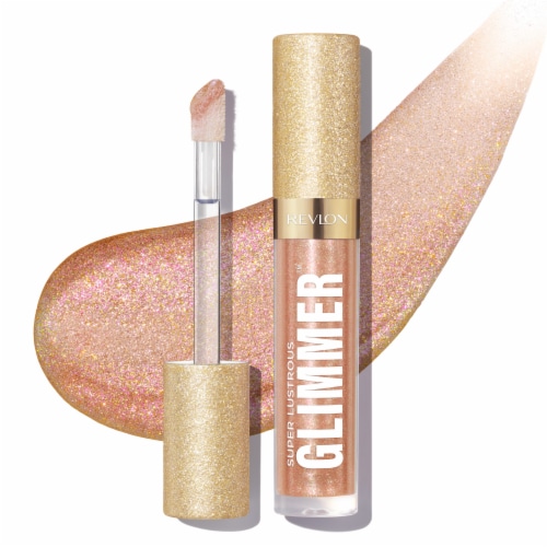 Revlon Super Lustrous Glimmer Gloss 004 Happy Hour Perspective: front