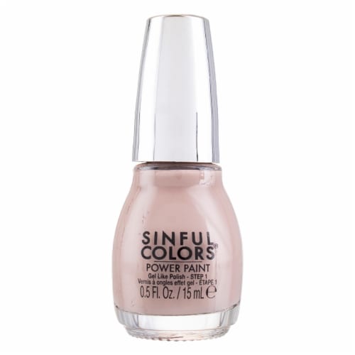 Sinful Colors Never Not Working Power Paint Nail Polish Perspective: front