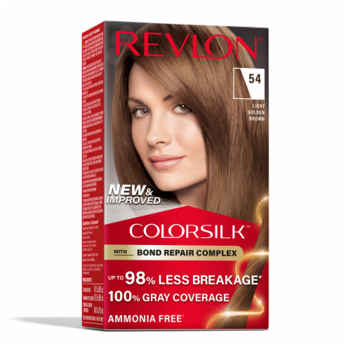 Revlon® ColorSilk 54 Light Golden Brown Permanent Hair Color, 1 ct - Harris  Teeter