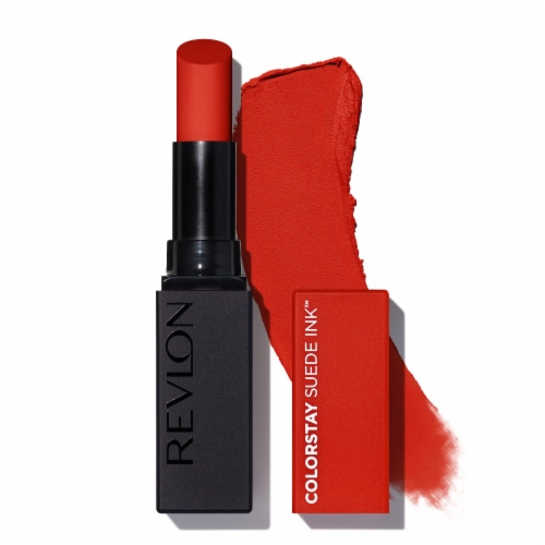 Revlon ColorStay Suede Ink Liquid Lipstick 014 Spit Fire Perspective: front
