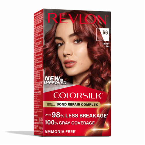 Revlon® 66 Cherry Red Colorsilk Beautiful Color™ Permanent Hair Color, 1 ct  - Food 4 Less