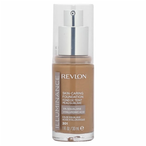 Revlon Illuminance Skin-Caring Foundation 301 Cool Beige Perspective: front