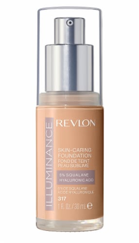 Revlon Illuminance Skin-Caring Foundation 317 Tan Sand Perspective: front