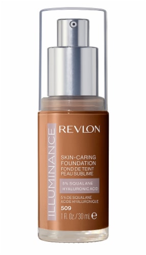 Revlon Illuminance Skin-Caring Foundation 509 Sandalwood Perspective: front