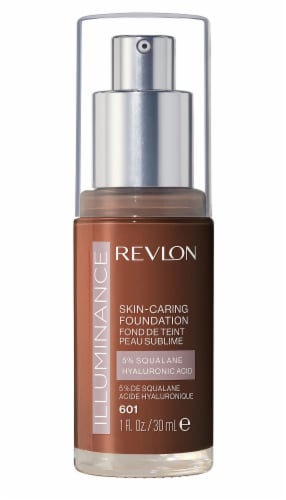 Revlon Illuminance Skin-Caring Foundation 601 Soft Nutmeg Perspective: front