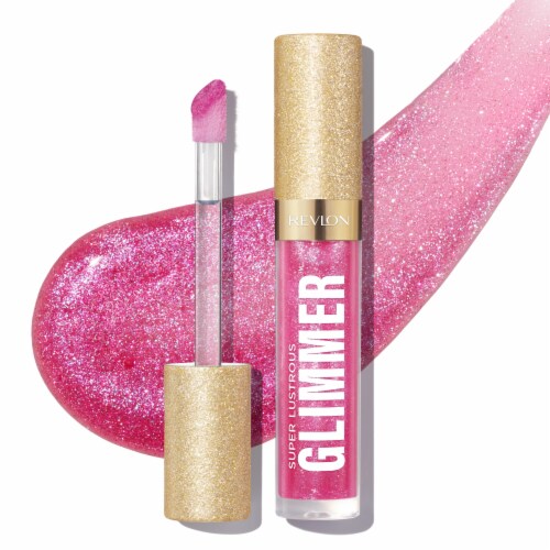 Revlon Super Lustrous Glimmer Gloss 008 Rose Glow Perspective: front
