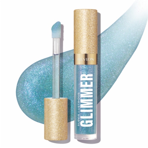 Revlon Super Lustrous Glimmer Gloss 010 Indigo Ice Perspective: front