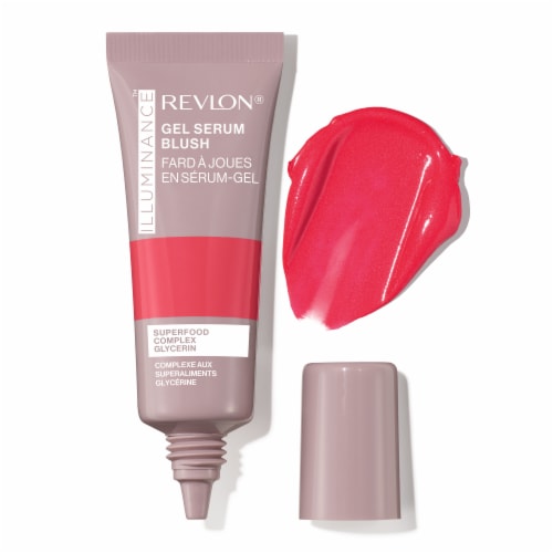 Revlon Illuminance Gel Serum Blush 120 Striking Rose Perspective: front