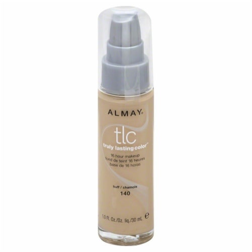 Almay Truly Lasting Color™ Liquid Found Long Wearing Hypoallergenic 140 Buff Perspective: front