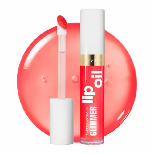 Revlon Super Lustrous Glimmer Lip Oil 003 Glow Mama Perspective: front
