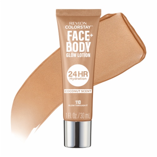 Revlon ColorStay Face + Body Glow Lotion 110 Glow Through It Perspective: front