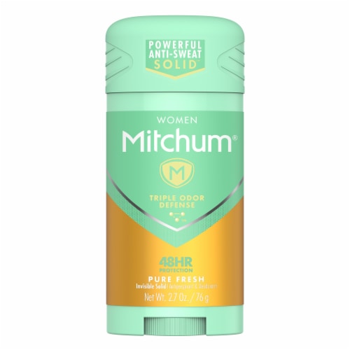 Mitchum Women Advanced Control Pure Fresh Scent Invisible Solid Deodorant Perspective: front