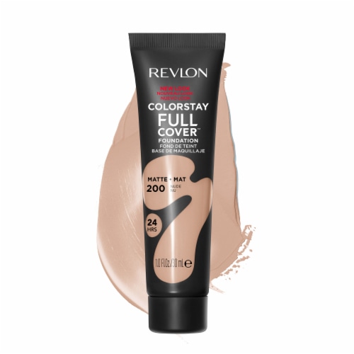 Revlon ColorStay Full Cover™ 200 Nude Foundation Perspective: front