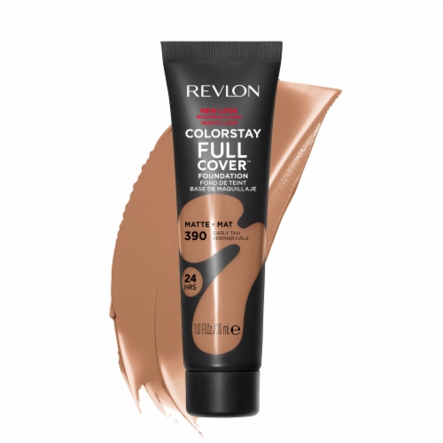 Revlon ColorStay Full Cover Foundation 390 Early Tan Perspective: front