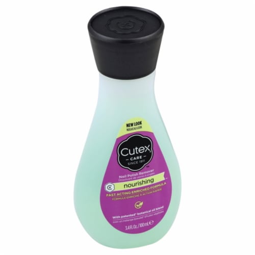 Cutex® Nourishing Nail Polish Remover Perspective: front
