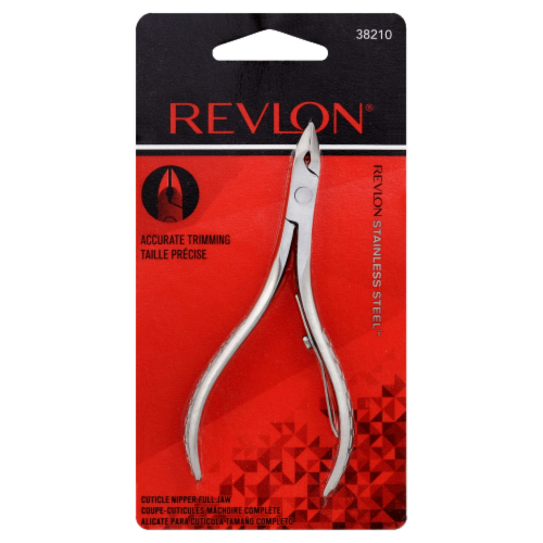 Revlon® Stainless Steel Cuticle Nipper Perspective: front