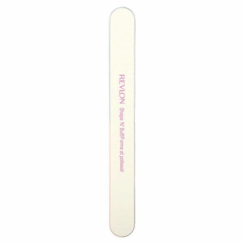 Revlon Shape 'n Buff Nail File Perspective: front