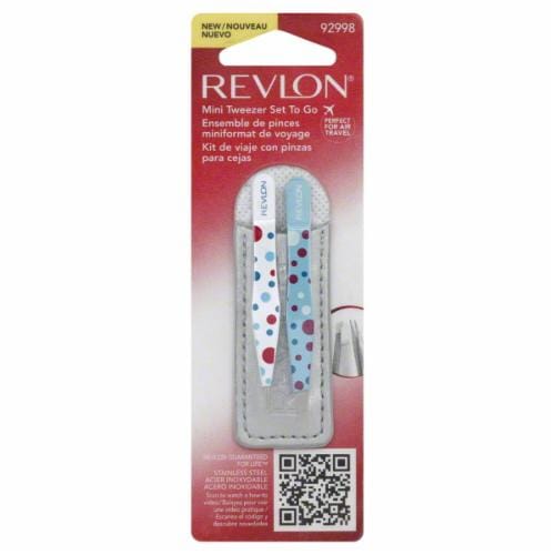 Revlon® Mini Tweezer Set To Go Perspective: front