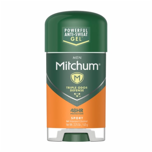 Mitchum Men Advanced Control Sport Gel Deodorant Perspective: front