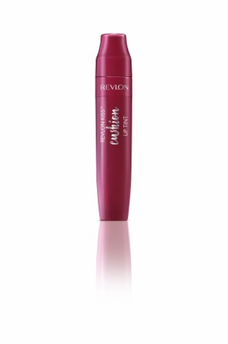 Revlon Kiss Cushion Lip Tint Naughty Mauve Lip Gloss Perspective: front