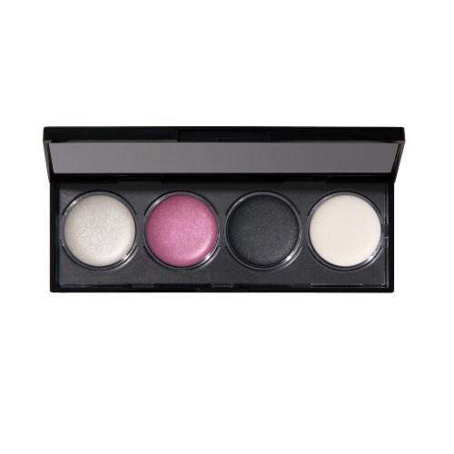 Revlon Illuminance Crème Eyeshadow Quad 711 Black Magic Perspective: front