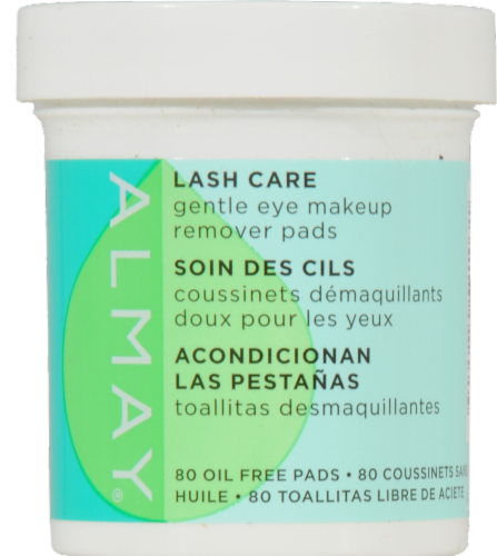 Almay Lash Care Eye Makeup Remover Pads Perspective: front