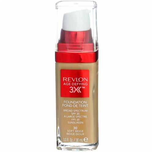 Revlon Age Defying 3X™ Soft Beige Foundation Perspective: front