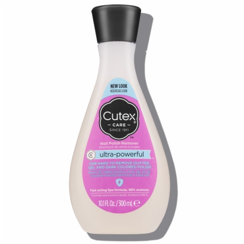 Cutex Ultra-Powerful Nail Polish Remover Perspective: front