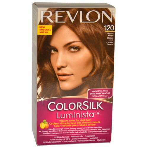 Revlon colorsilk Luminista #120 Golden Brown Hair Color 1 Application, 1  Application - Pick 'n Save