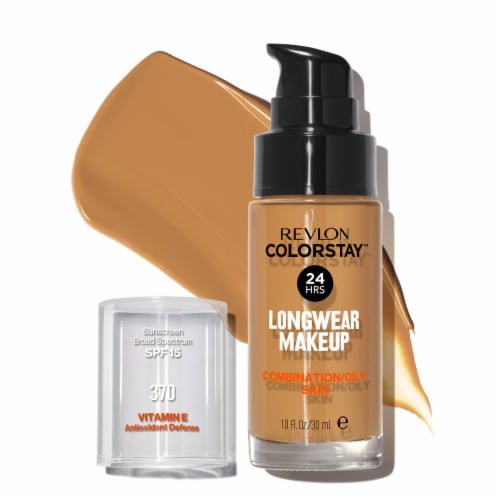 Revlon Colorstay™ 370 Toast Matte Finish Foundation Perspective: front