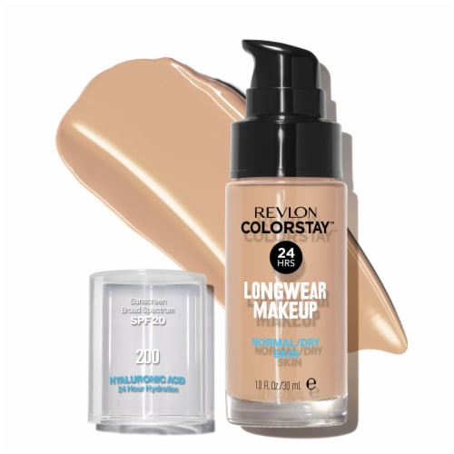 Revlon ColorStay Normal Dry Skin Nude Liquid Foundation Perspective: front