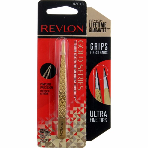 Revlon Gold Series Pointed Tweezer Perspective: front