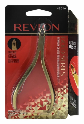Revlon Gold Series Cuticle Nipper Perspective: front