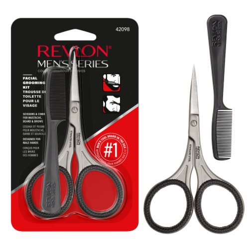 Revlon Men's Series Facial Hair Kit Perspective: front