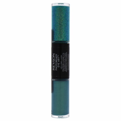 Revlon PhotoReady Eye Art Green Shimmer Shadow Perspective: front