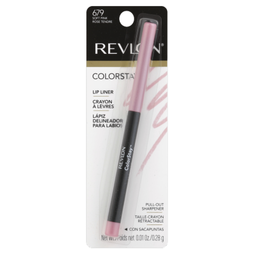 Revlon Colorstay Soft Pink Lip Liner Perspective: front