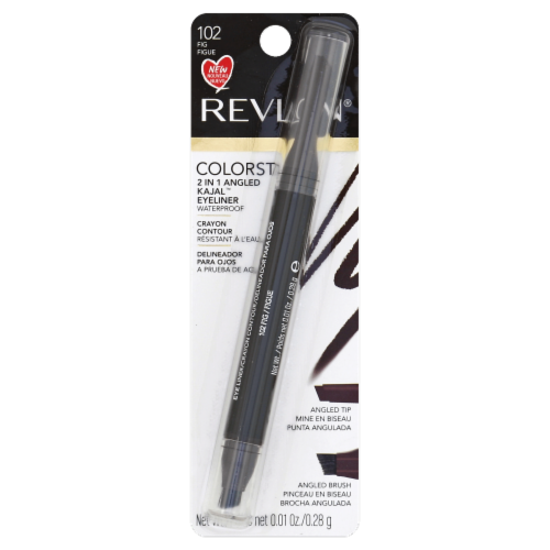 Revlon Colorstay 2 in 1 Angled Fig 102 Eyeliner Perspective: front