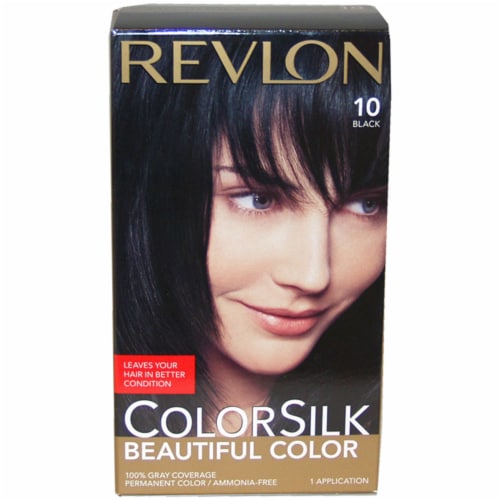 Revlon® Colorsilk 10 Black Hair Color, 1 ct - City Market