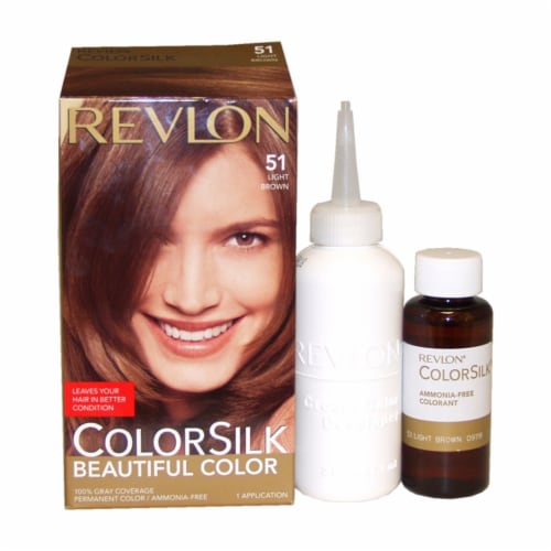 Revlon® Colorsilk 51 Light Brown Hair Color, 1 ct - Harris Teeter