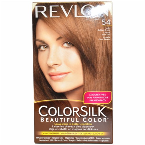 Revlon® Colorsilk 54 Light Golden Brown Hair Color, 1 ct - Baker's